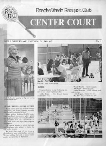 Fred Stellabotte's Tennis Club Opening
